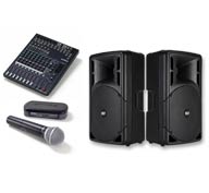 Funkmikro und Boxen mieten